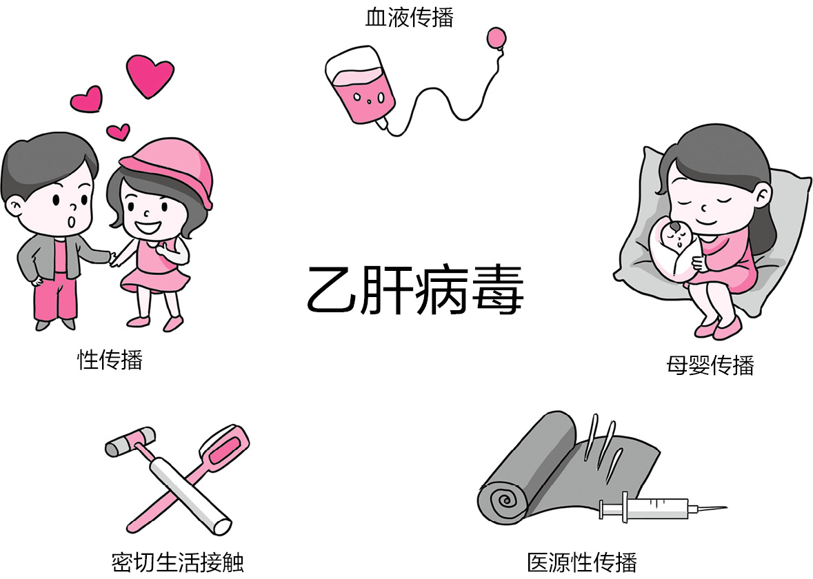 乙肝病毒传播途径